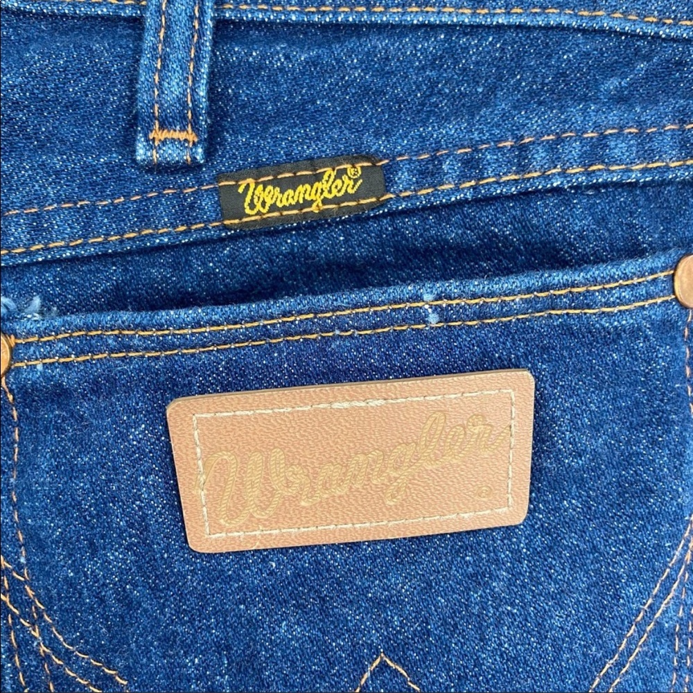 Vintage Wrangler high waist mom jean western 31- read description for sizing - Picture 4 of 6